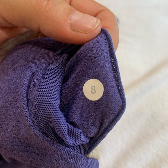 Lululemon, Purple (on the blue side), tank, women’s size 8 - Picture 5 of 6